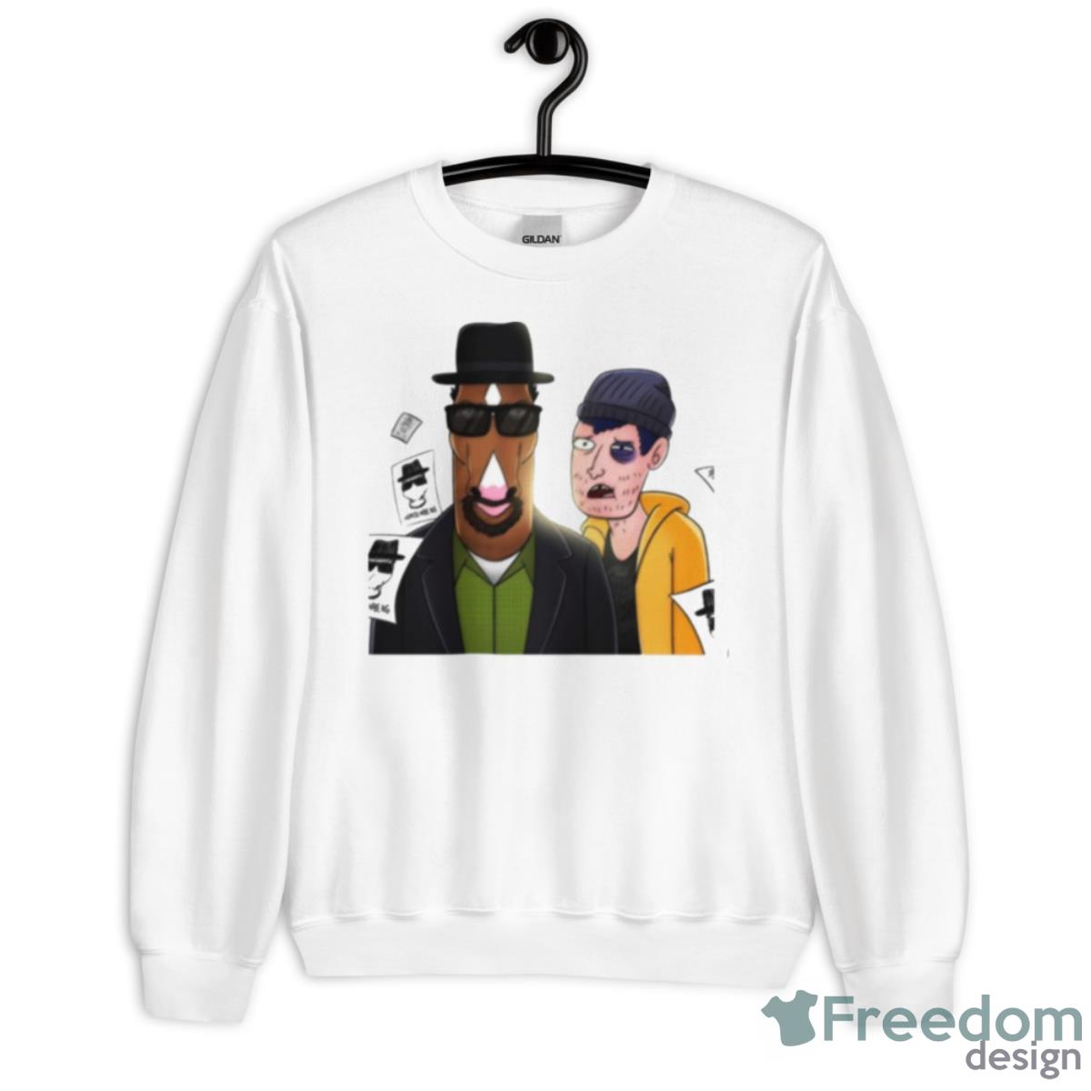 Horseman Breaking Bad Bojack Horseman Shirt - Unisex Heavy Blend Crewneck Sweatshirt