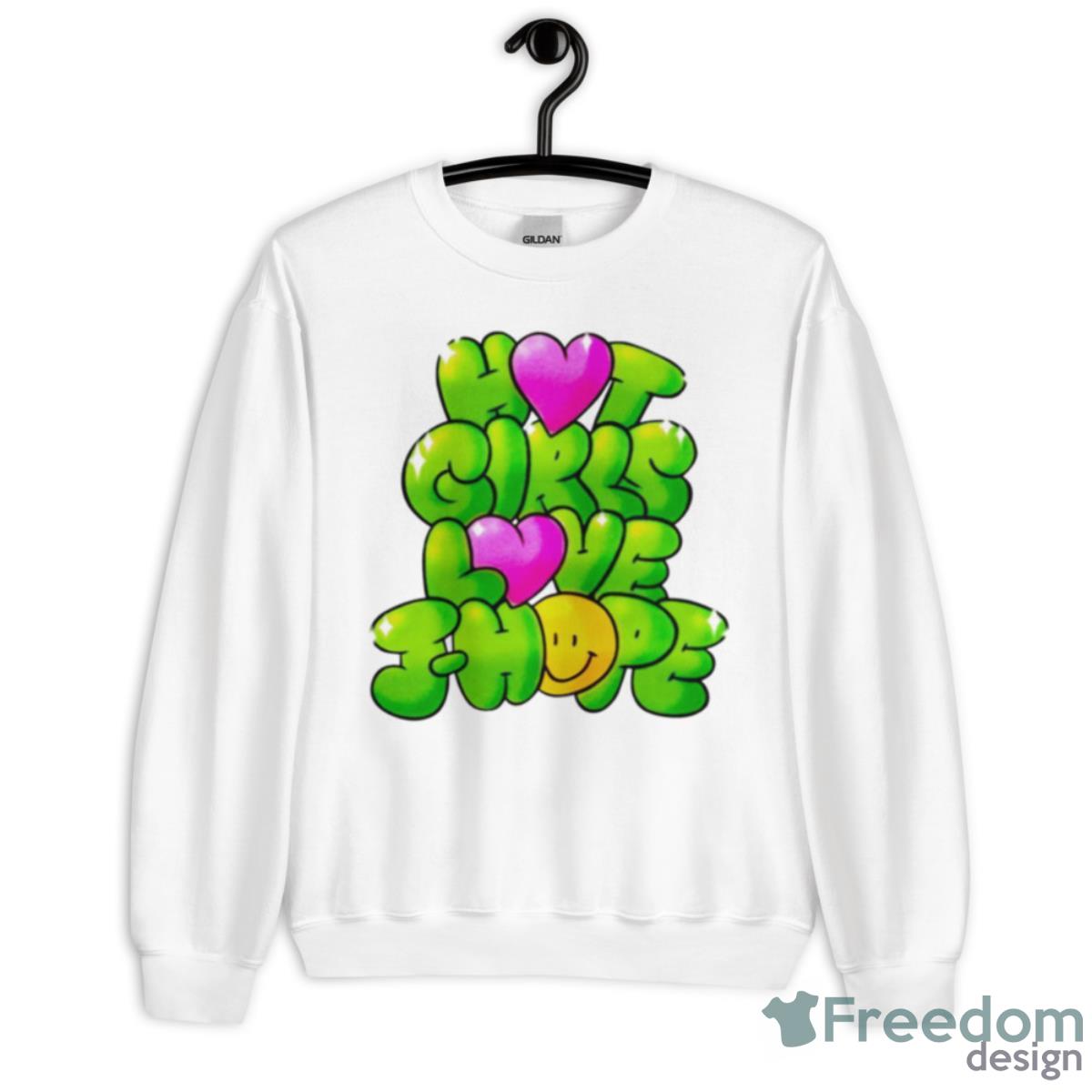 Hot Girls Love J Hope Shirt - Unisex Heavy Blend Crewneck Sweatshirt