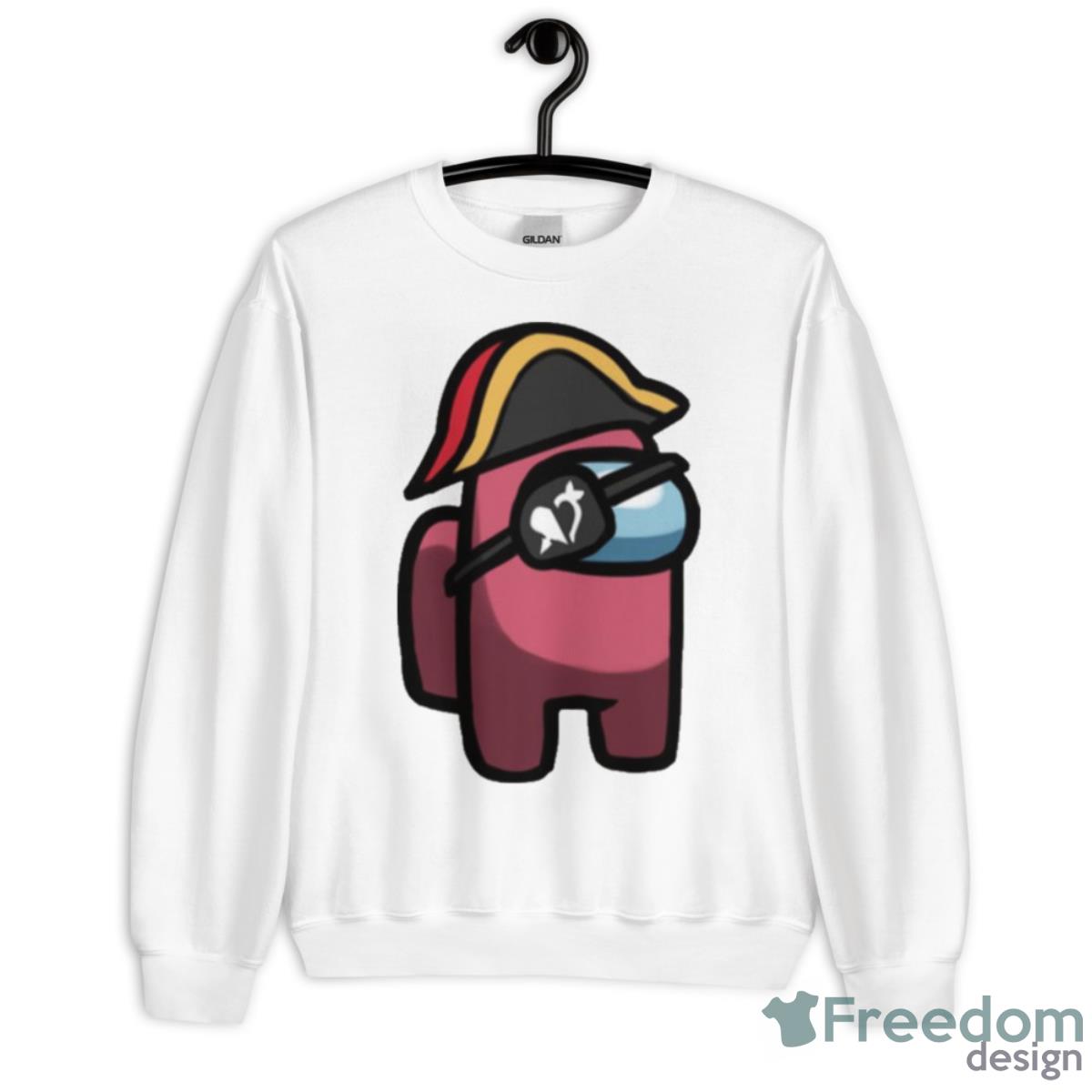 Houshou Marine Hololive Among Us Shirt - Unisex Heavy Blend Crewneck Sweatshirt