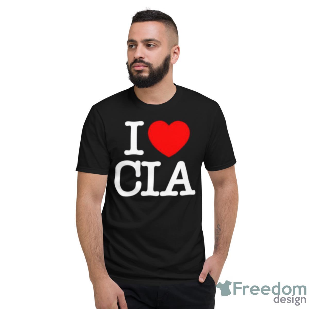 I Heart CIA Shirt - Short Sleeve T-Shirt