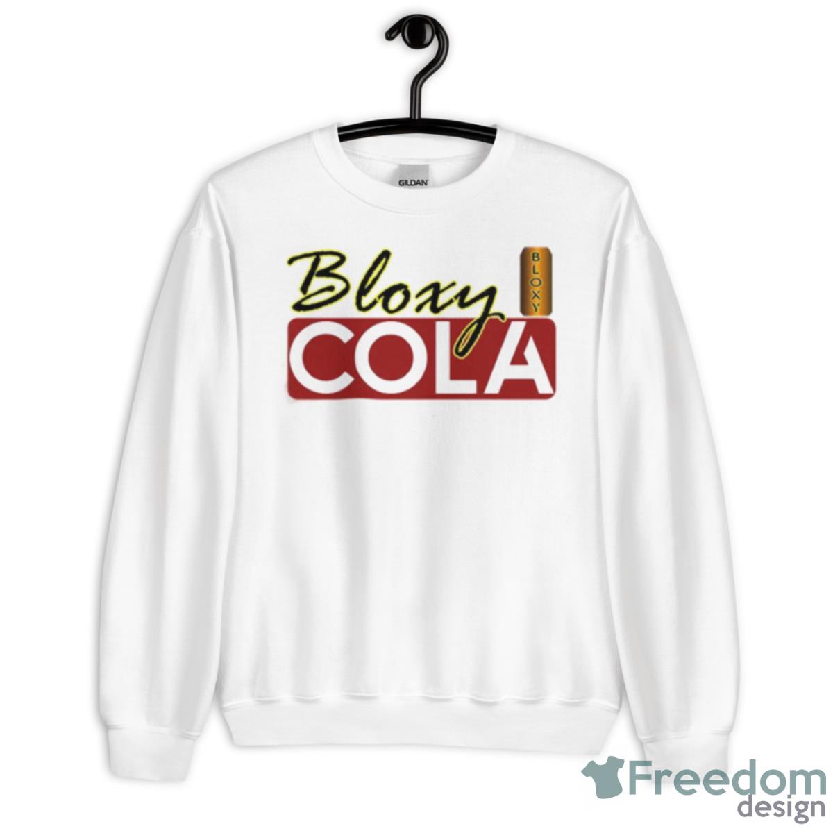 I Love Bloxy Cola From Roblox Shirt - Unisex Heavy Blend Crewneck Sweatshirt I Love Bloxy Cola From Roblox Shirt - Unisex Heavy Blend Crewneck Sweatshirt