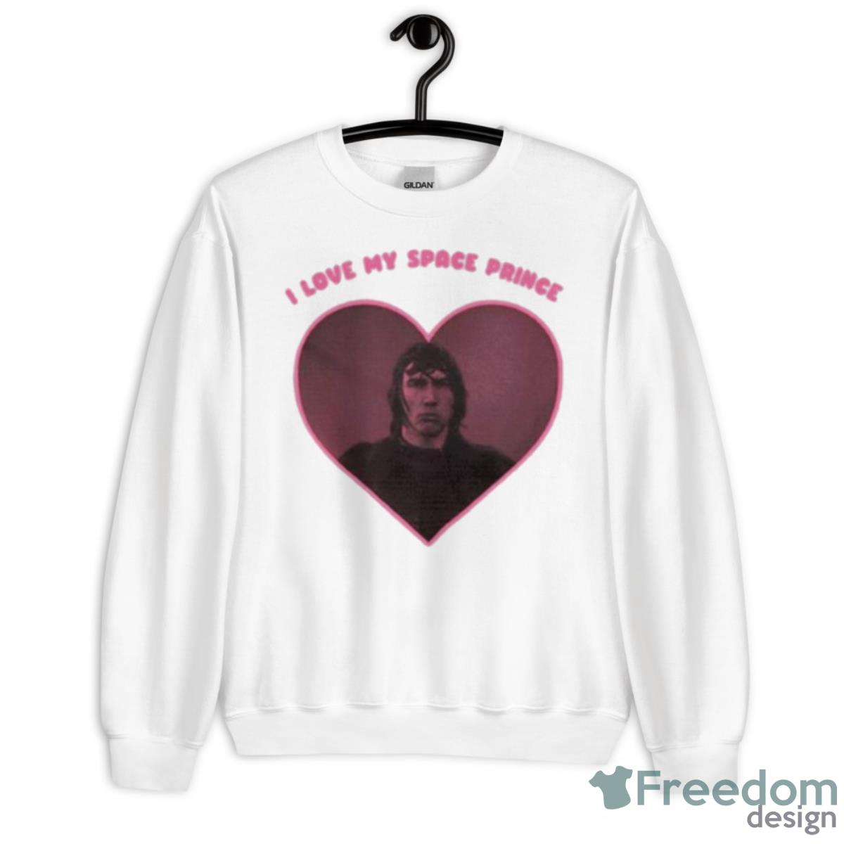 I Love My Space Prince Shirt - Unisex Heavy Blend Crewneck Sweatshirt