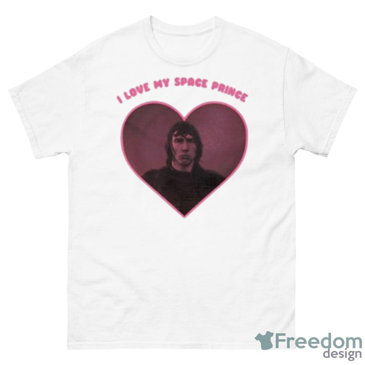 I Love My Space Prince Shirt - 500 Men’s Classic Tee Gildan