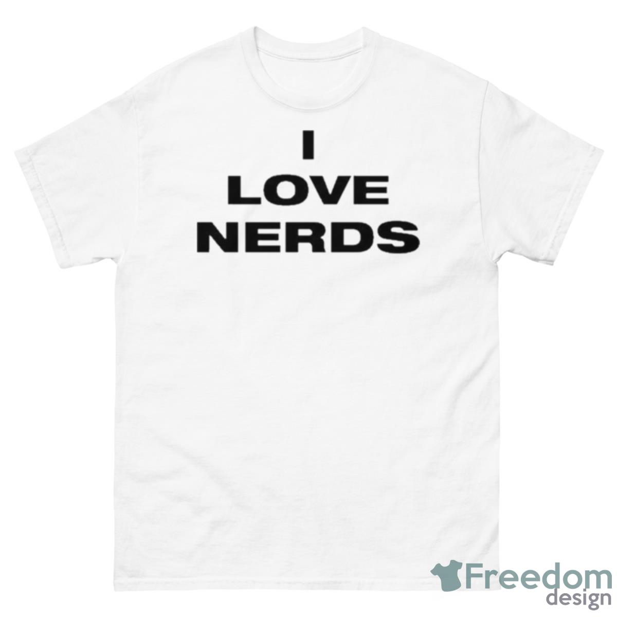 I Love Nerds 2023 Kim Kardashian Shirt - 500 Men’s Classic Tee Gildan