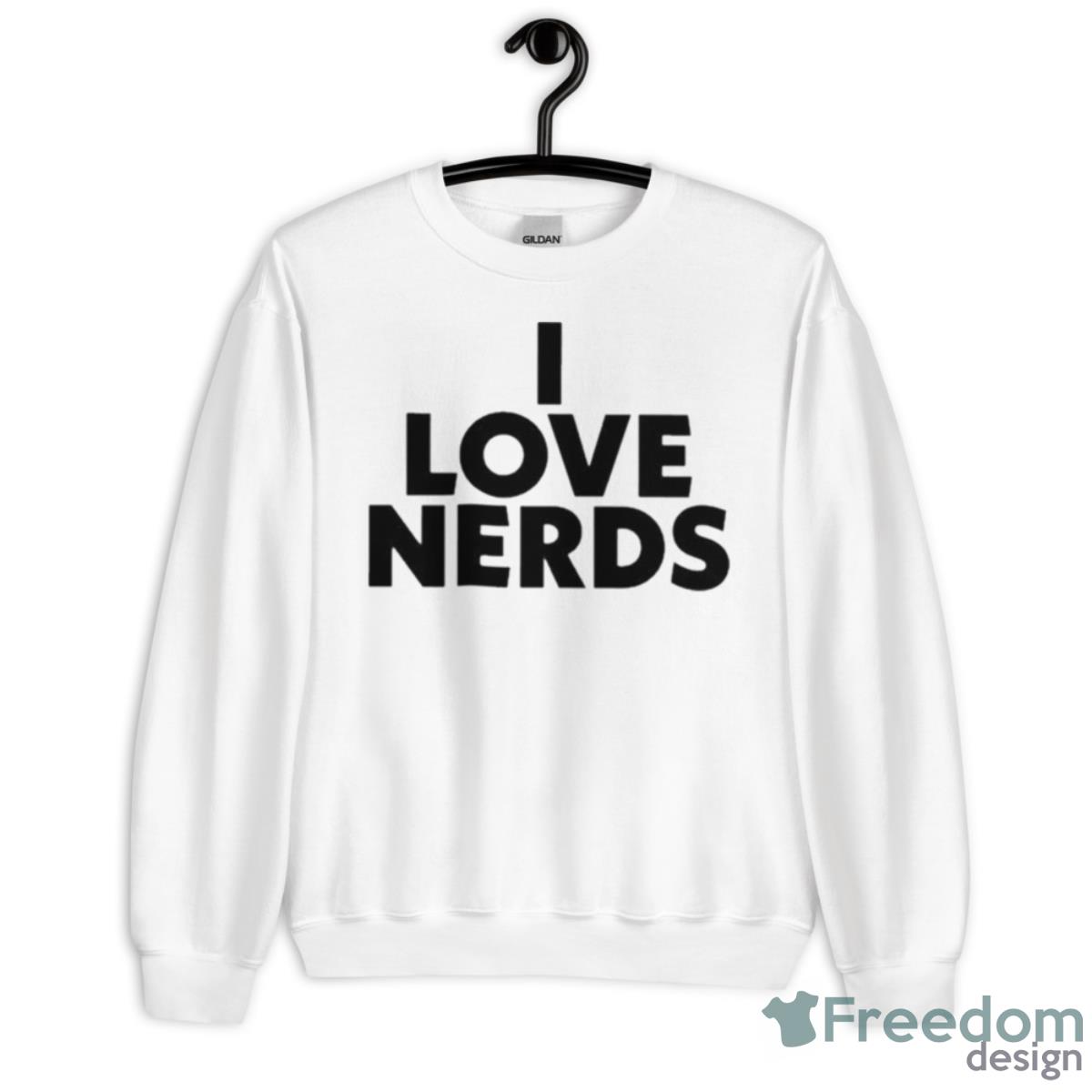I Love Nerds 2023 Shirt - Unisex Heavy Blend Crewneck Sweatshirt