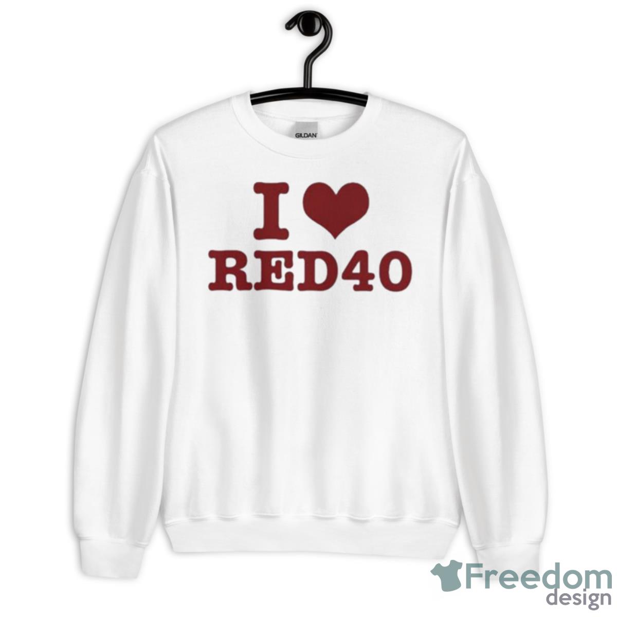 I Love Red 40 Shirt - Unisex Heavy Blend Crewneck Sweatshirt