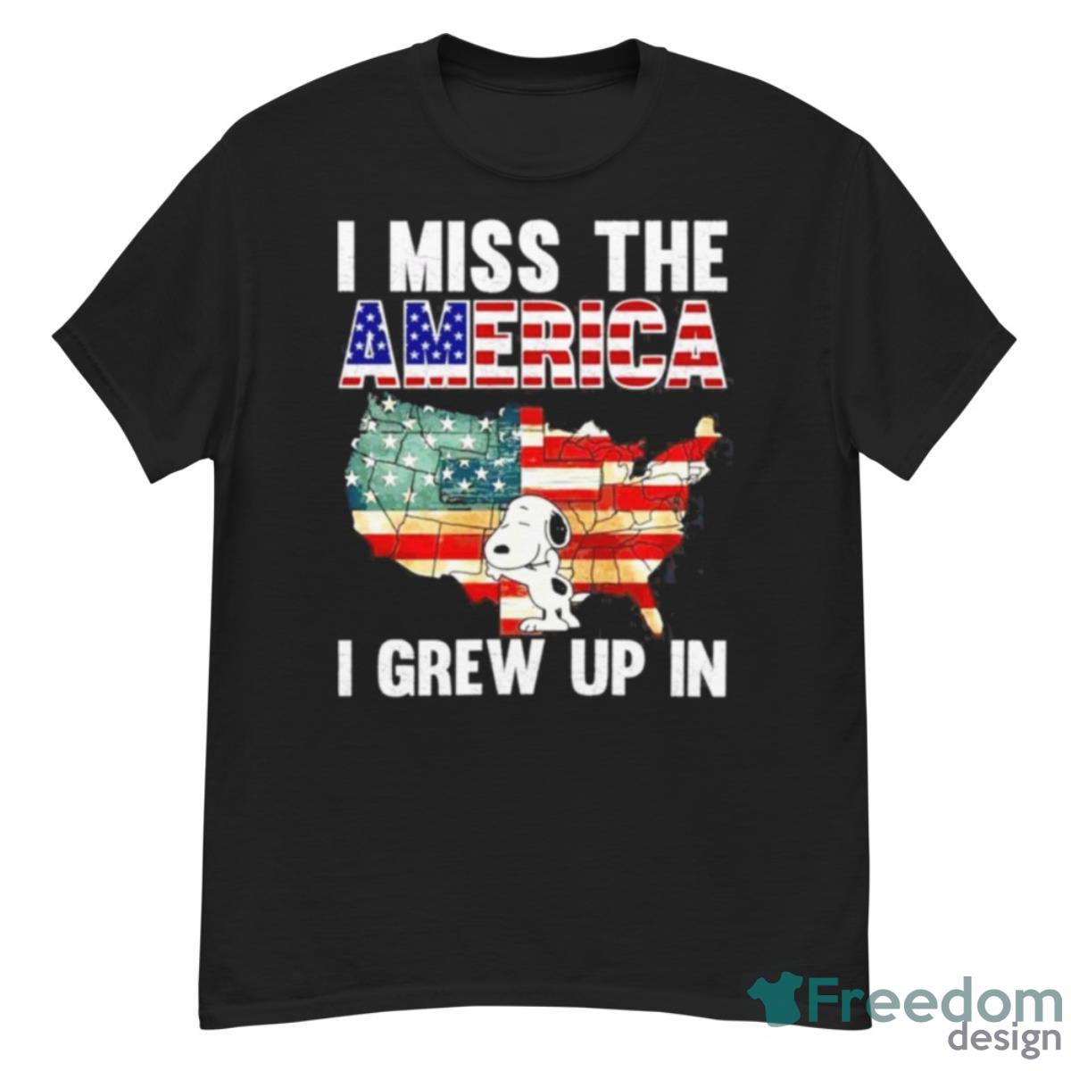 I Miss The America I Grew Up In Shirt - G500 Men’s Classic T-Shirt