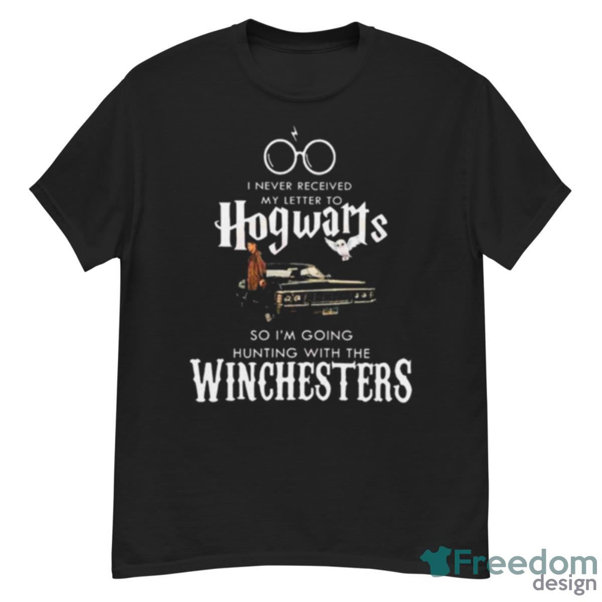 I Never Received My Letter To Hogwarts So I’m Going Hunting With The Winchesters Shirt - G500 Men’s Classic T-Shirt