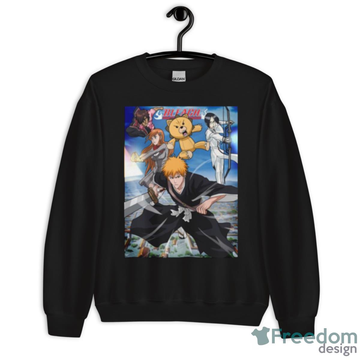 Ichigo And Friends Bleach Anime Shirt image Ichigo And Friends Bleach Anime Shirt - Unisex Crewneck Sweatshirt