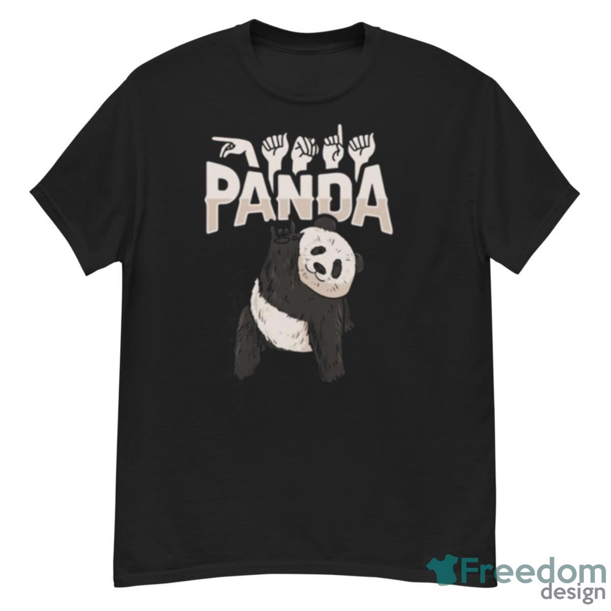 Ily Panda Asl Hand Gesture Deaf Hearing Loss Shirt - G500 Men’s Classic T-Shirt