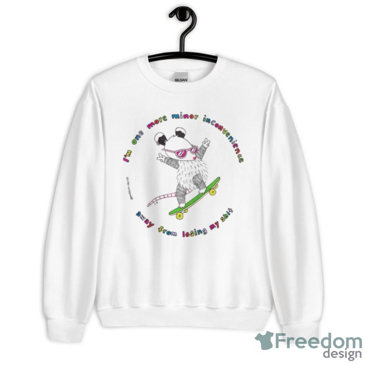 I’m One More Minor Inconvenience Away From Losing My Shit Shirt - Unisex Heavy Blend Crewneck Sweatshirt