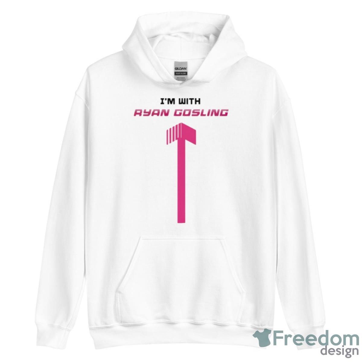 I’m With Ryan Gosling Shirt image I’m With Ryan Gosling Shirt - Unisex Heavy Blend Hooded Sweatshirt