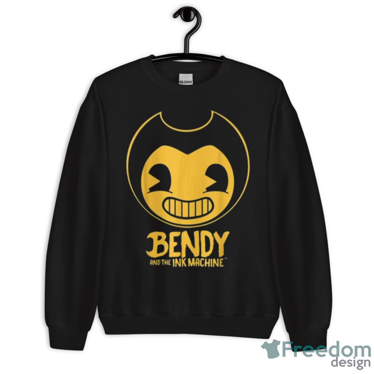 In Ghost Stories Bendy Game Shirt - Unisex Crewneck Sweatshirt In Ghost Stories Bendy Game Shirt - Unisex Crewneck Sweatshirt