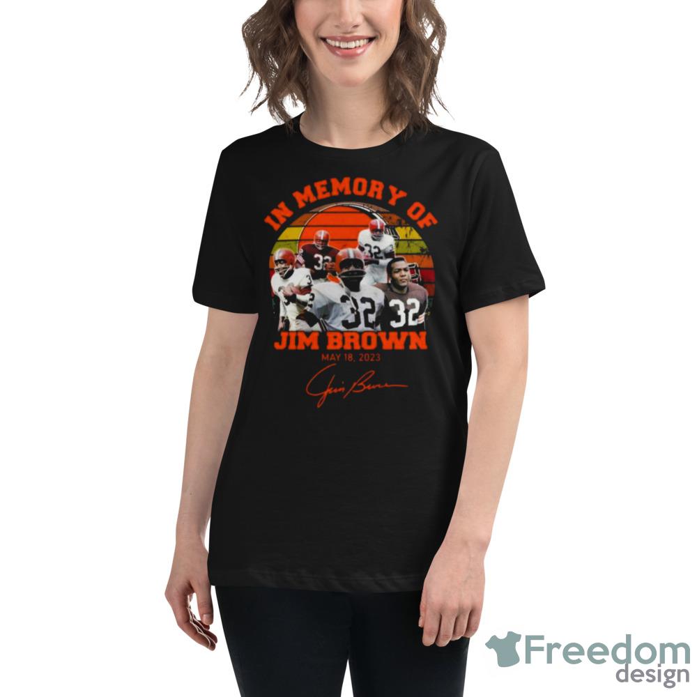 In Memory Jim Brown 18 2023 Vintage Signatures Shirt image In Memory Jim Brown 18 2023 Vintage Signatures Shirt - Unisex Crewneck Sweatshirt