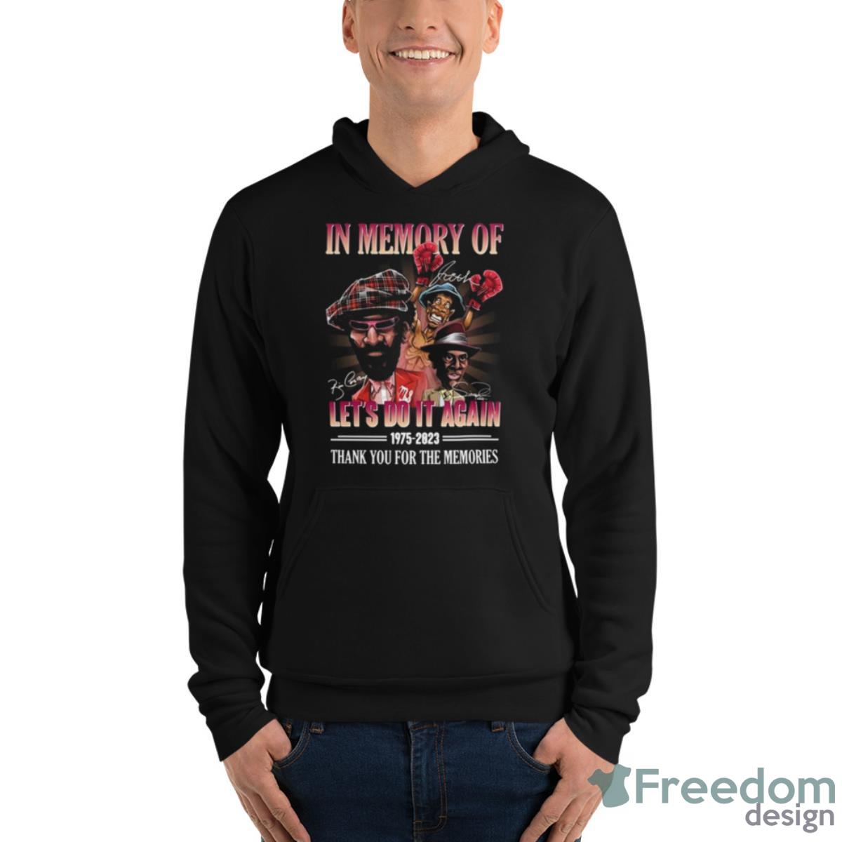 In Memory Of Let’s Do It Again Movies 1975 – 2023 Thank You For The Memories Signatures Shirt