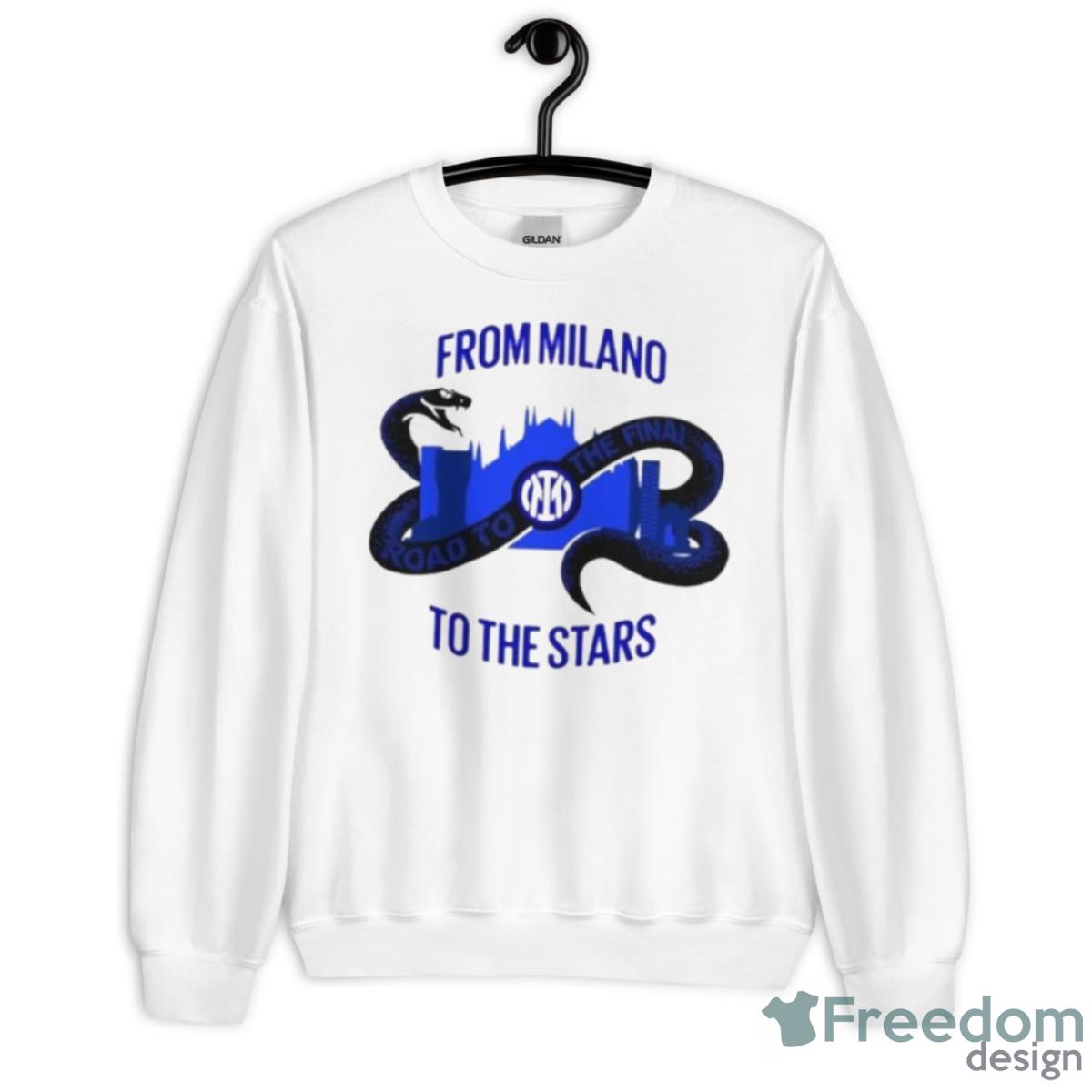 Inter Milan Road To The Final Shirt - Unisex Heavy Blend Crewneck Sweatshirt