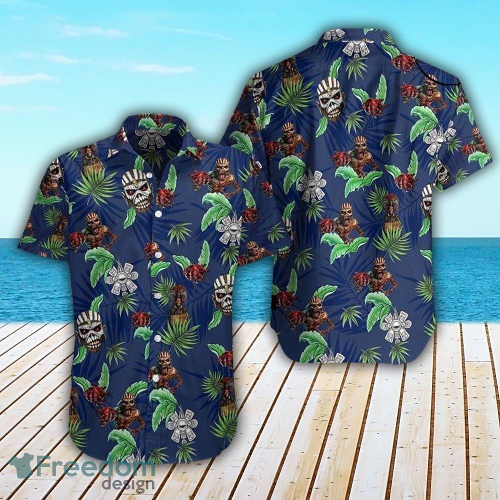 Iron Maiden Buffalo Bills Hawaiian Shirt