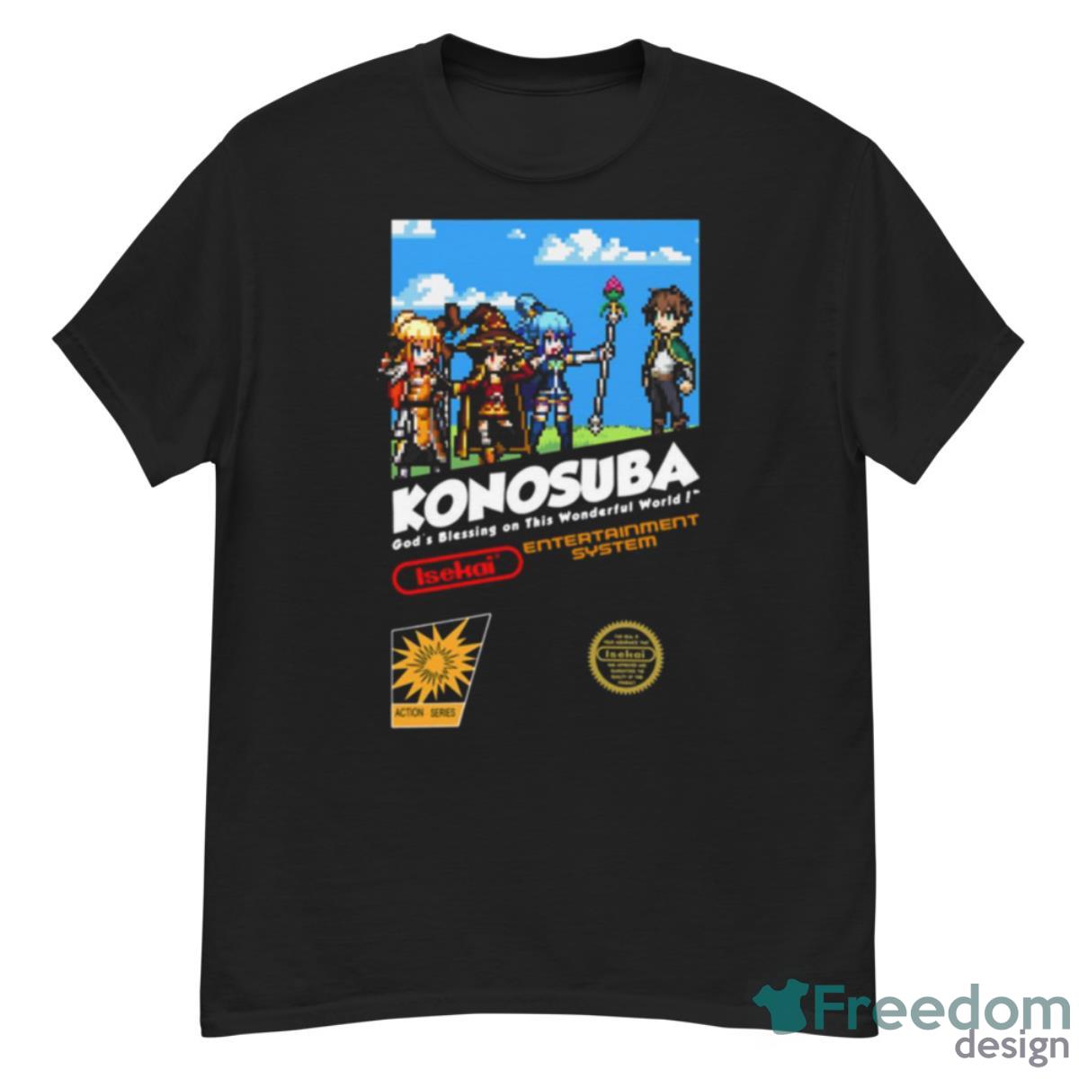 Isekai Pixel Game Retro Konosuba Shirt - G500 Men’s Classic T-Shirt