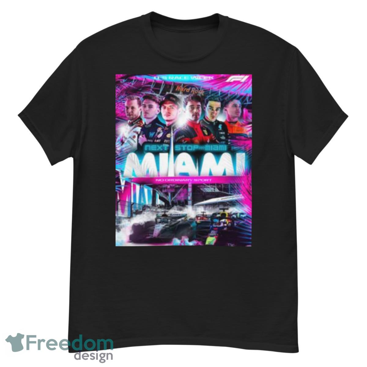 It’s Race Week Hard Rock Next Stop Miami Shirt - G500 Men’s Classic T-Shirt