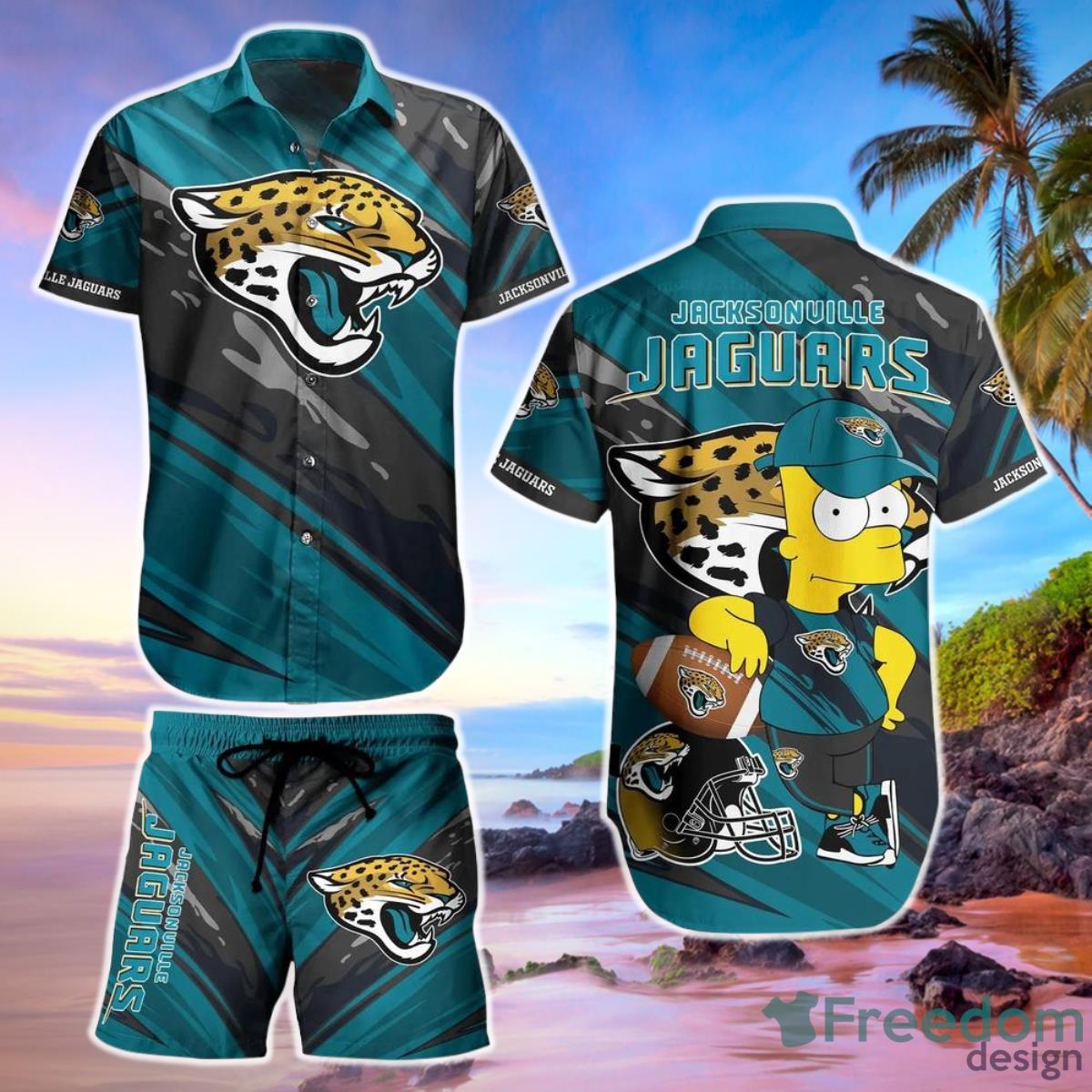 NFL Jacksonville Jaguars Custom Name And Number FireBall Baseball Jersey