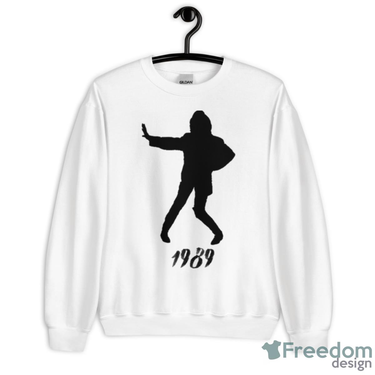 Janet Jackson 1989 Black Fanart Shirt - Unisex Heavy Blend Crewneck Sweatshirt