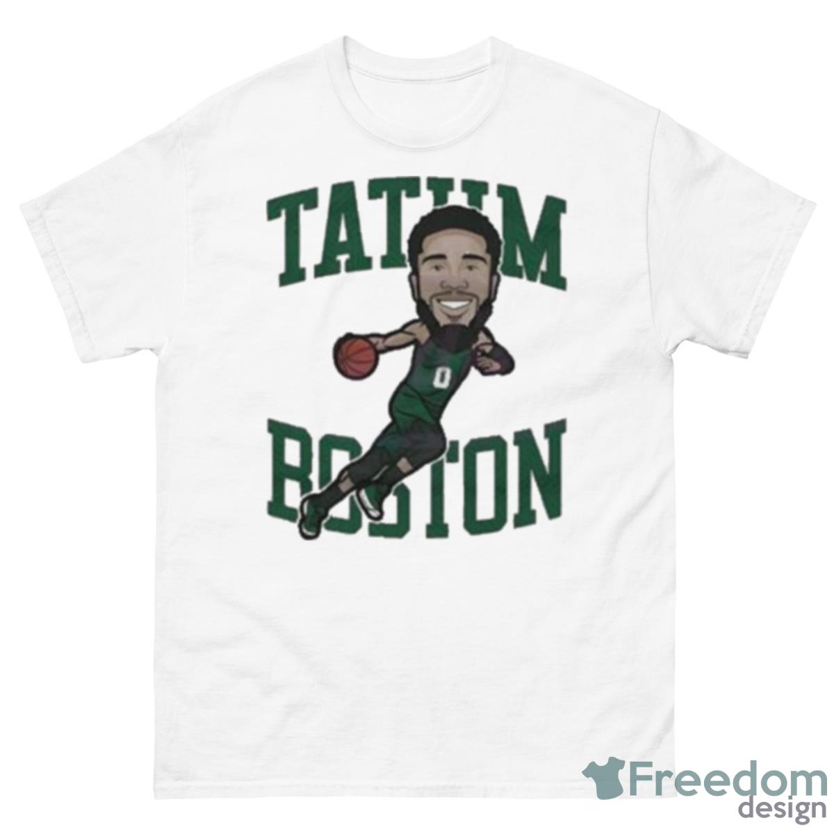 Jayson Tatum Boston Celtics Cartoon 3D Shirt Gifts For Your Favorite NFL Fan - 500 Men’s Classic Tee Gildan