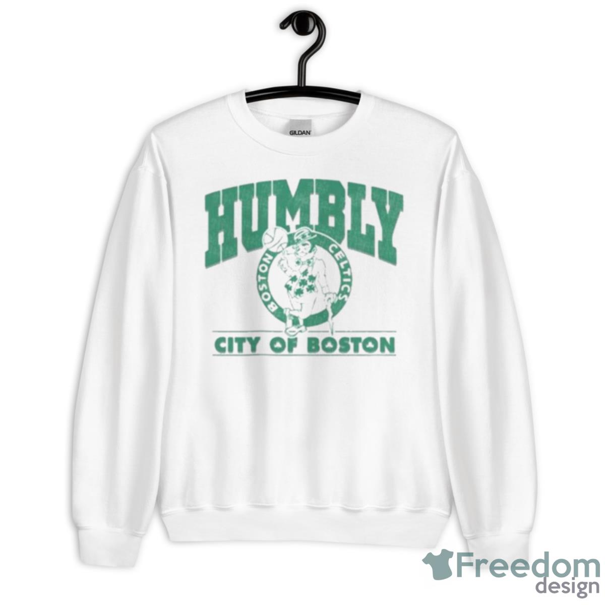 Jayson Tatum Wearing Humbly City Of Boston 2023 Shirt