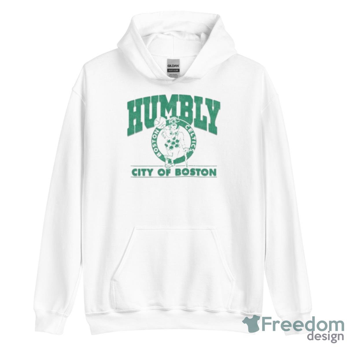 Jayson Tatum Wearing Humbly City Of Boston 2023 Shirt