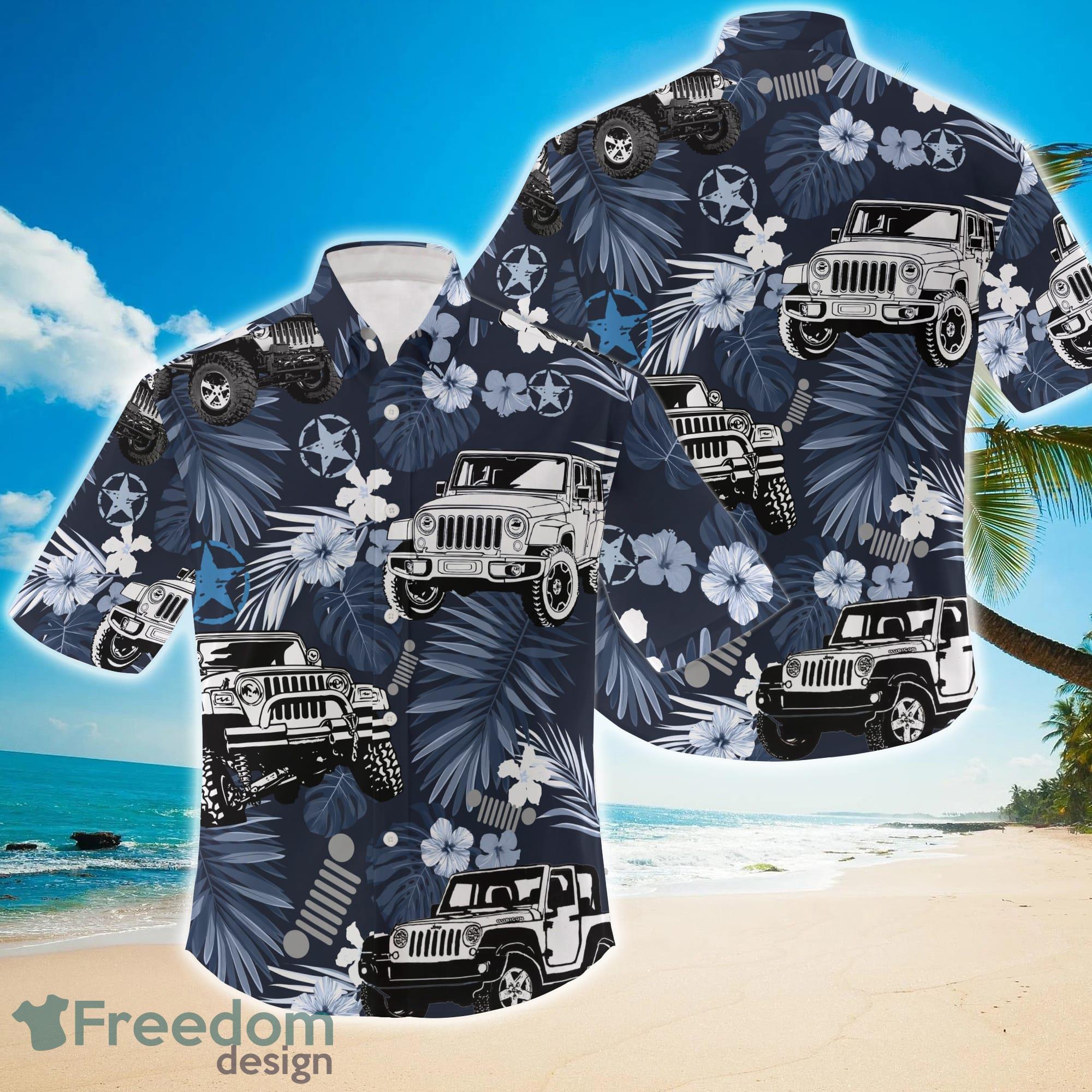 Jeep Car Fashion Hawaiian Shirt For Men And Women - Freedomdesign