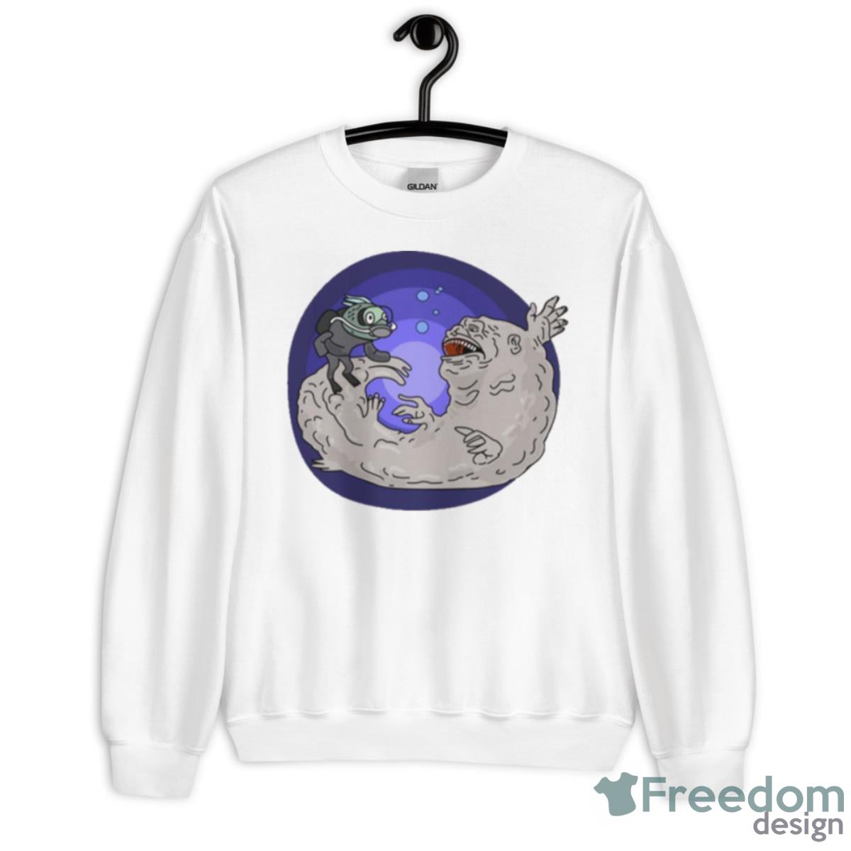 Jeff And Some Aliens Shirt - Unisex Heavy Blend Crewneck Sweatshirt