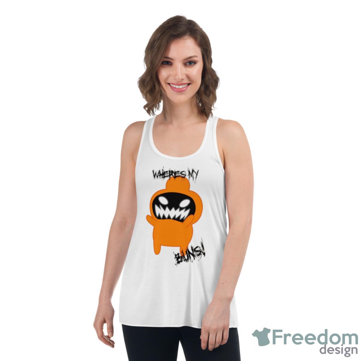 Jelly Kid Wheres My Buns Angry Bravest Warriors Shirt - Womens Flowy Racerback Tank Jelly Kid Wheres My Buns Angry Bravest Warriors Shirt - Womens Flowy Racerback Tank