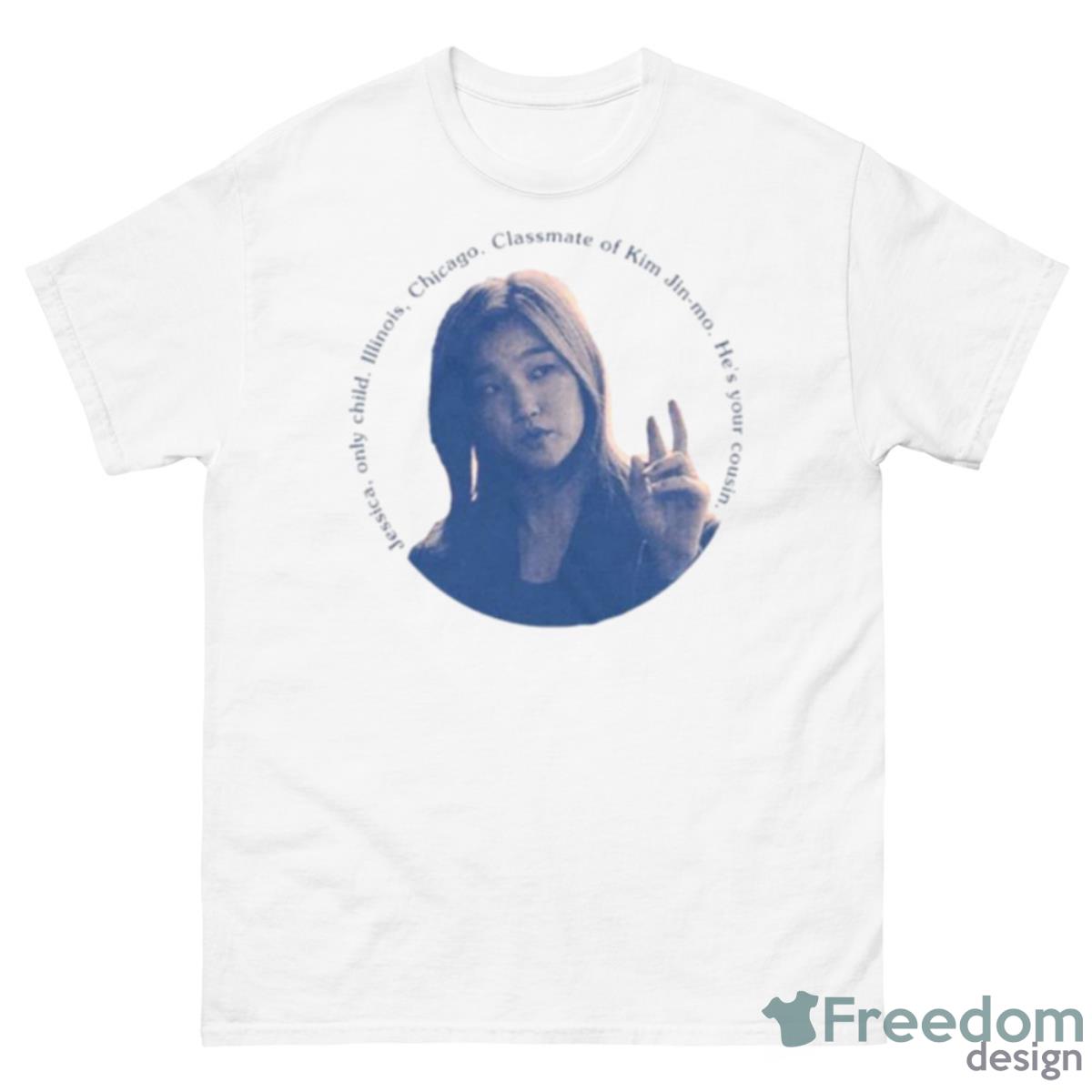 Jessica Only Child Illinois Chicago Shirt - 500 Men’s Classic Tee Gildan