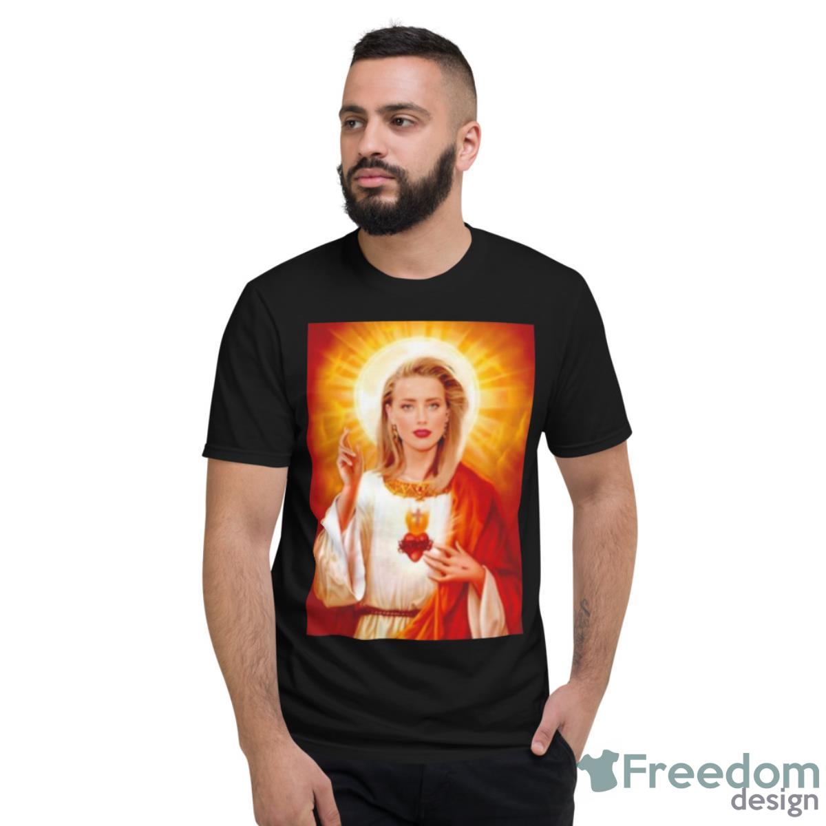 Jesus Christ Amber Heard Shirt - Short Sleeve T-Shirt