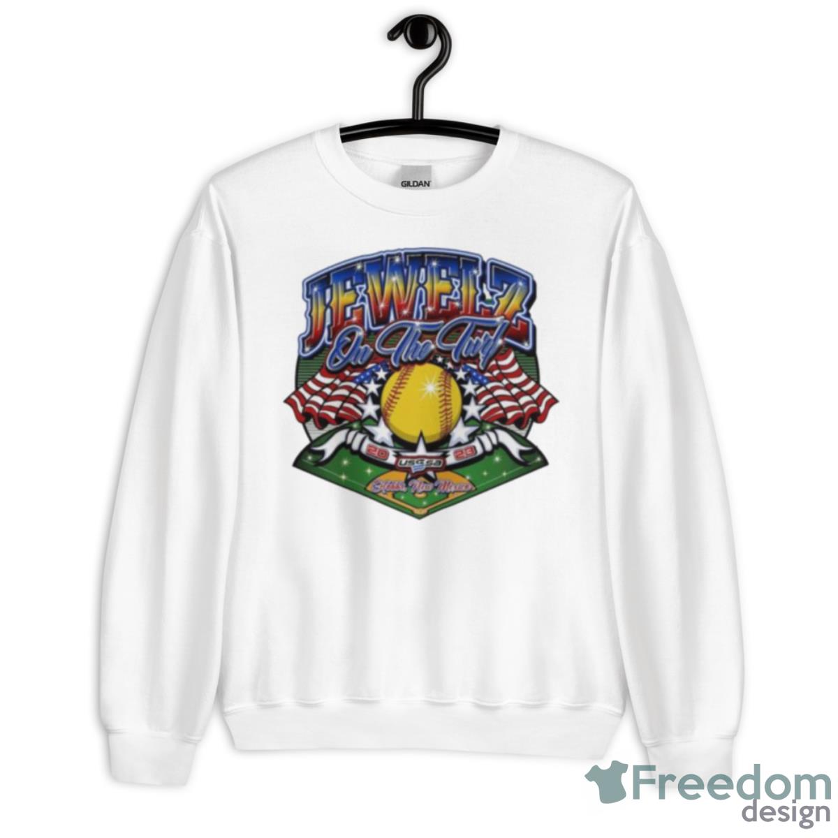 Jeweiz On The Turf 2023 Usssa New Mexico Shirt - Unisex Heavy Blend Crewneck Sweatshirt