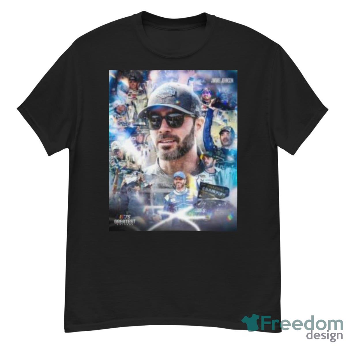 Jimmie Johnson Nascar 75 Greatest Drivers Shirt - G500 Men’s Classic T-Shirt