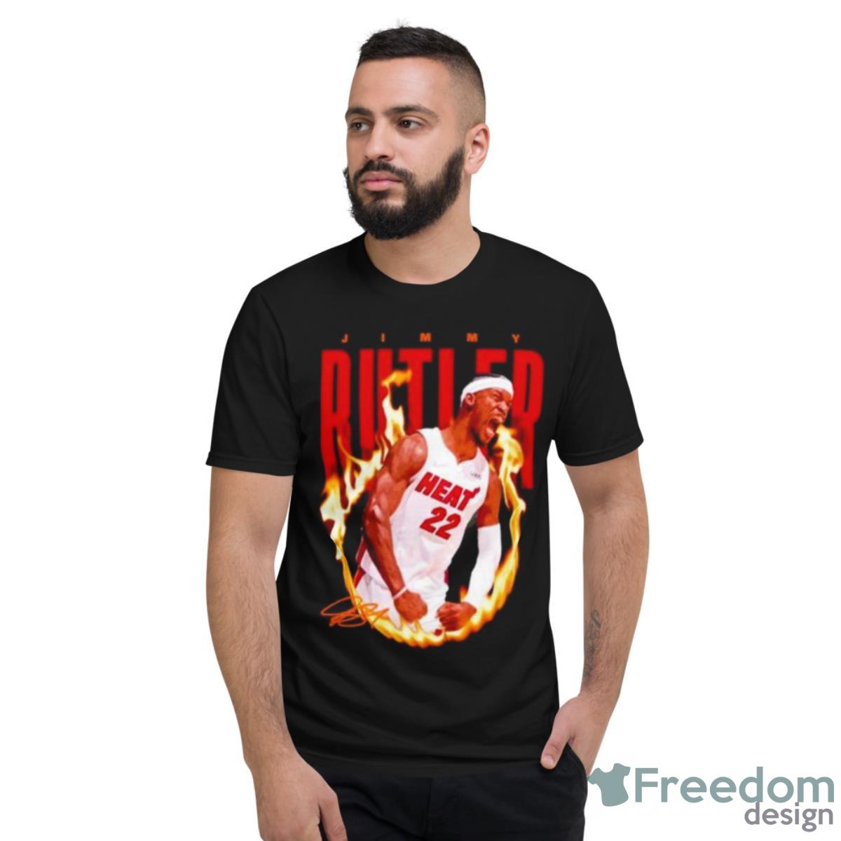 Jimmy Butler Miami Heat Signature Scream Shirt - Short Sleeve T-Shirt