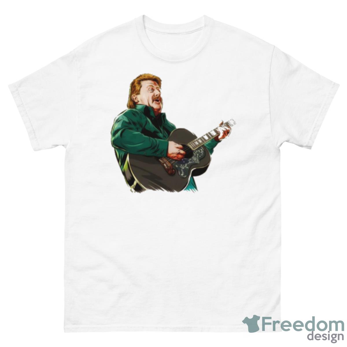 Joe Diffie Illustration Shirt - 500 Men’s Classic Tee Gildan