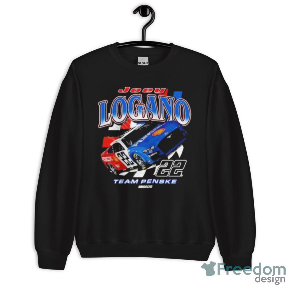Joey Logano Team Penske 22 T Shirt - Unisex Crewneck Sweatshirt Joey Logano Team Penske 22 T Shirt - Unisex Crewneck Sweatshirt