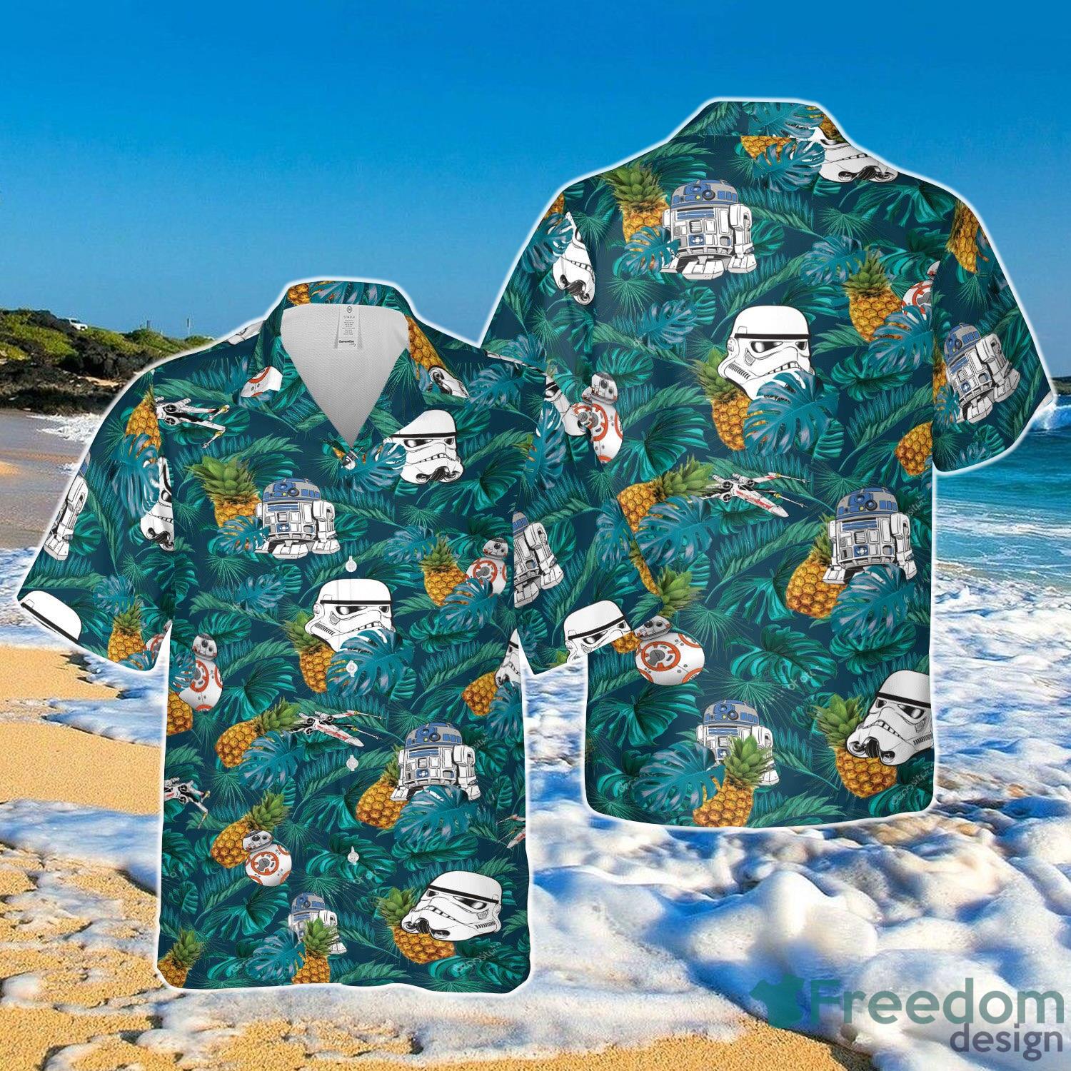 Join the rebellion in style with Star Wars Hawaiian shirts Product Photo 1