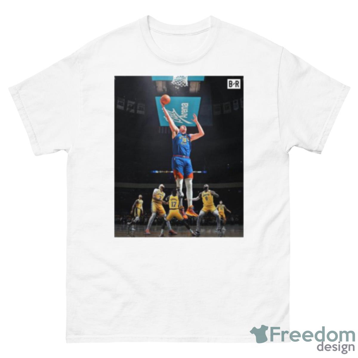 Jokic Came Up MASSIVE In Game 1 Lakers 2023 Shirt - 500 Men’s Classic Tee Gildan