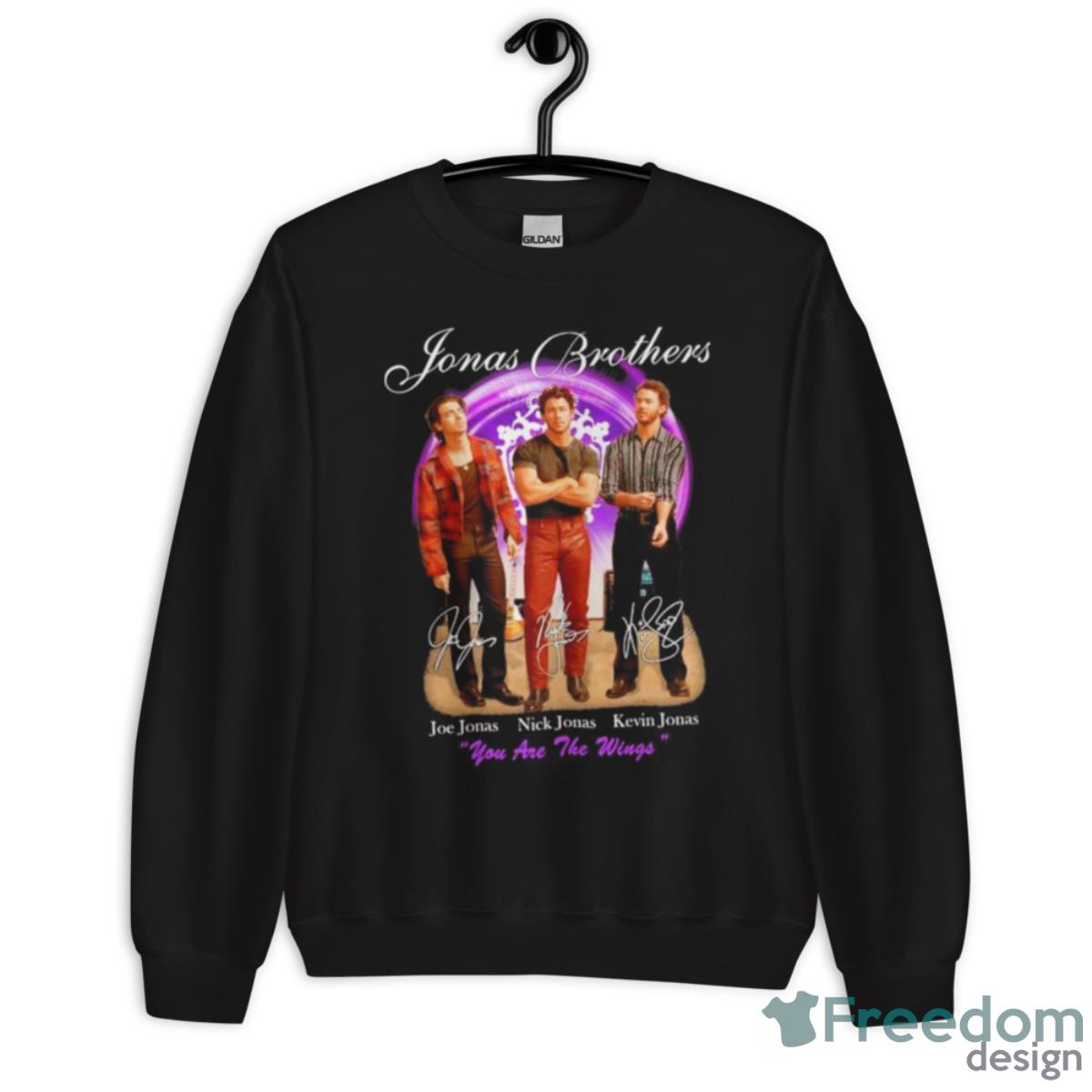 Jonas Brothers You Are The Wings Signatures Shirt - Unisex Crewneck Sweatshirt Jonas Brothers You Are The Wings Signatures Shirt - Unisex Crewneck Sweatshirt