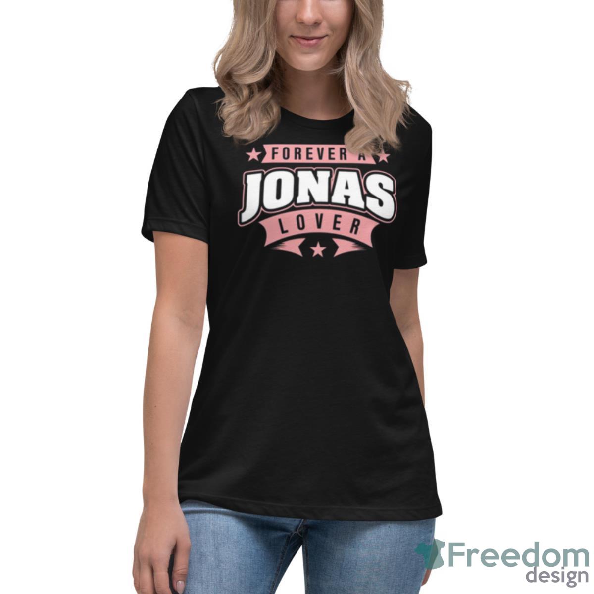 Jonas Lover Jonas Brothers I Believe Shirt - Womens Relaxed Short Sleeve Jersey Tee Jonas Lover Jonas Brothers I Believe Shirt - Womens Relaxed Short Sleeve Jersey Tee