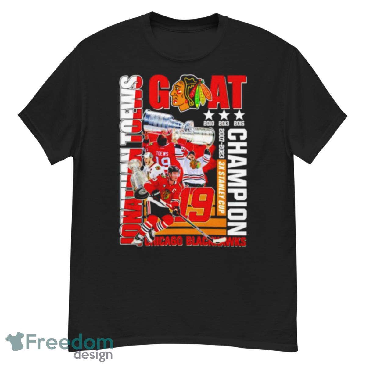 Jonathan Toews 3X Stanley Cup Champion Chicago Blackhawks Shirt - G500 Men’s Classic T-Shirt