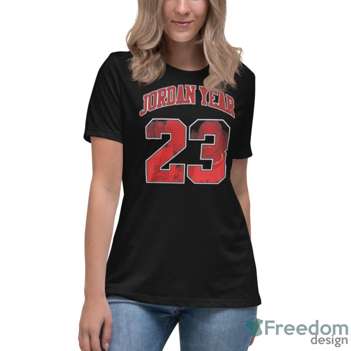 Jordan Goat Year 2023 Shirt - Womens Relaxed Short Sleeve Jersey Tee Jordan Goat Year 2023 Shirt - Womens Relaxed Short Sleeve Jersey Tee
