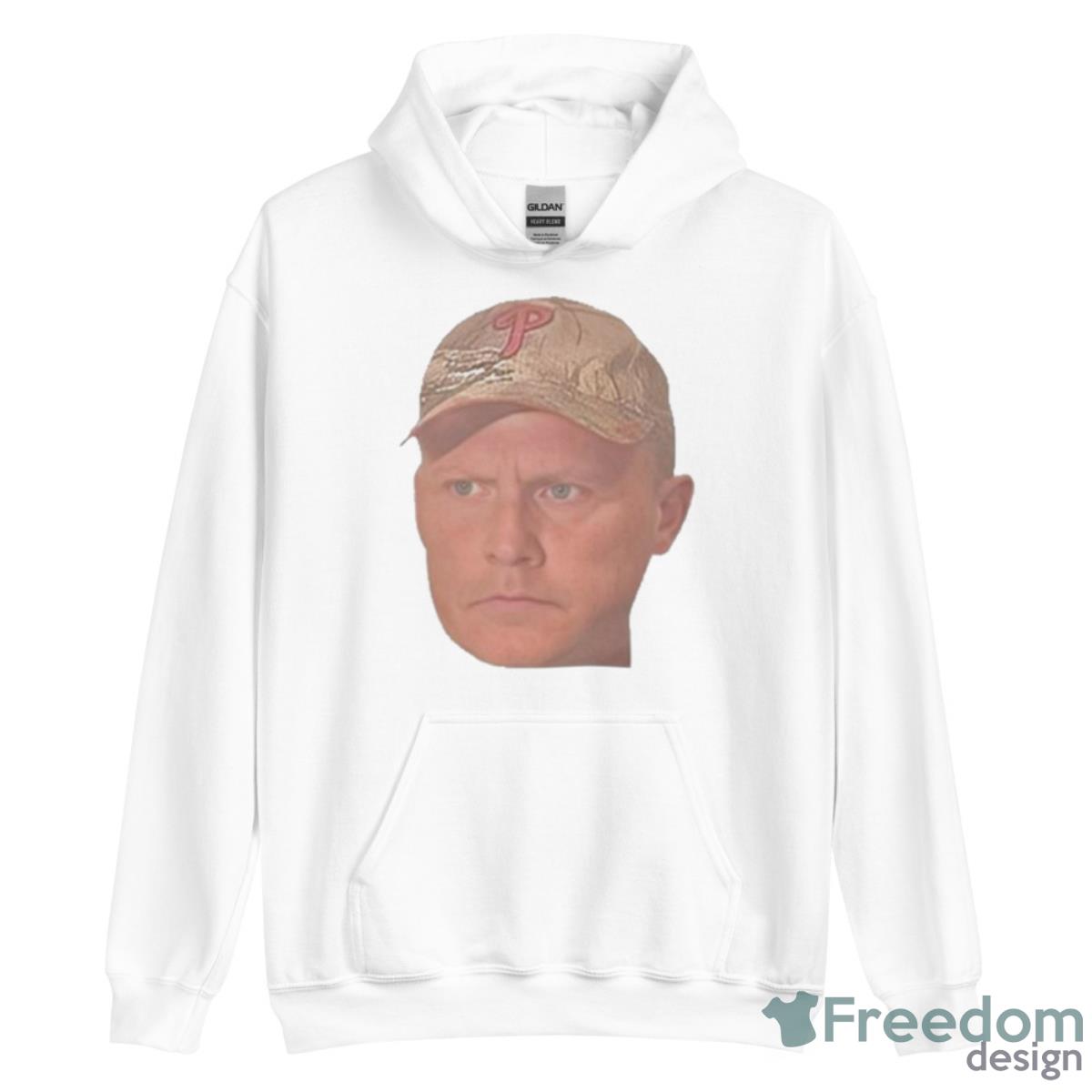 Jordie Jordan Wearing Jeff Ridgway Psycho Dad Face Shirt image Jordie Jordan Wearing Jeff Ridgway Psycho Dad Face Shirt - Unisex Heavy Blend Hooded Sweatshirt