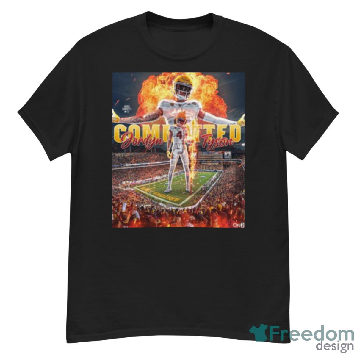 Jordyn Tyson Has Committed To Arizona State Shirt - G500 Men’s Classic T-Shirt