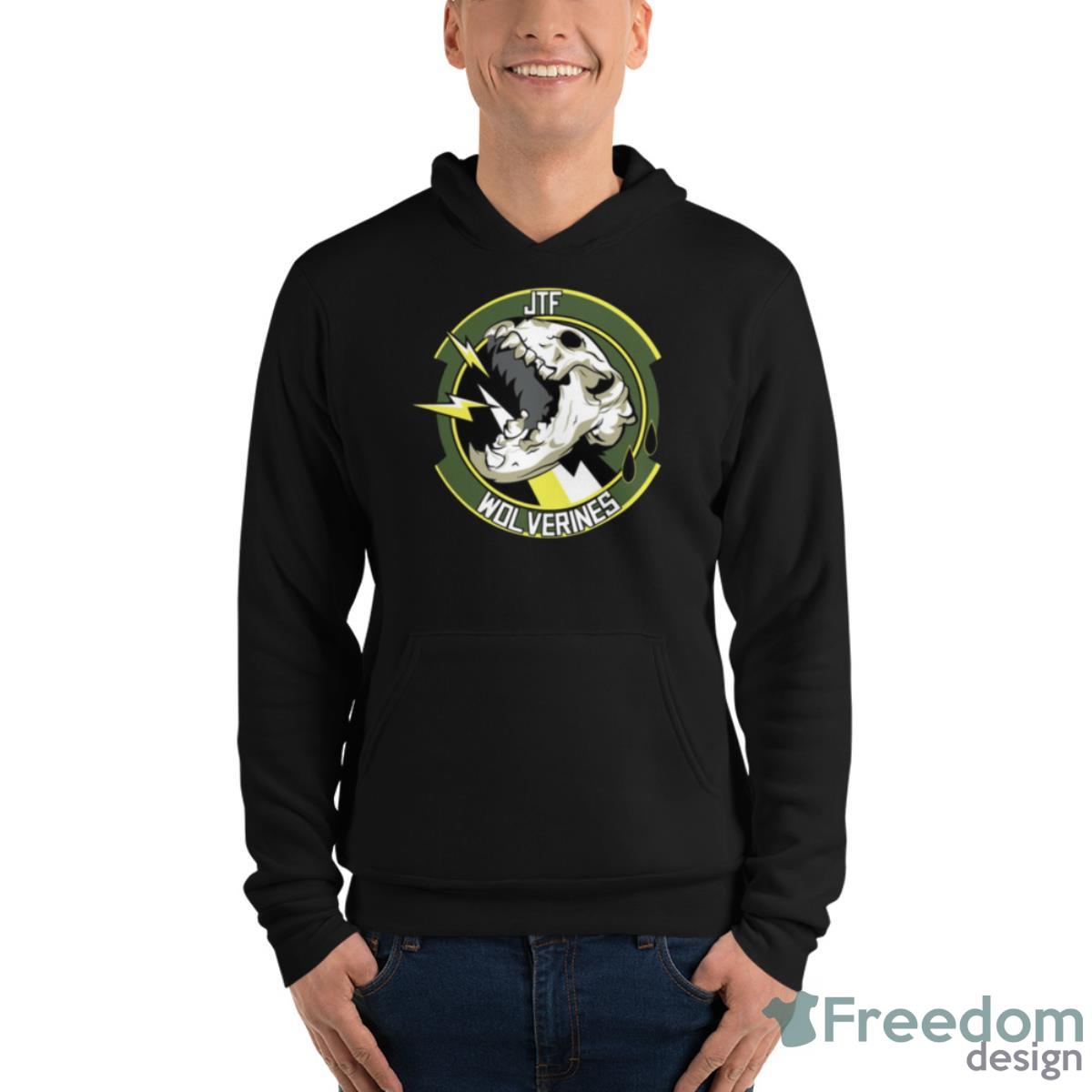 Jtf Wolverines Call Of Duty Shirt - Unisex Fleece Pullover Hoodie Jtf Wolverines Call Of Duty Shirt - Unisex Fleece Pullover Hoodie