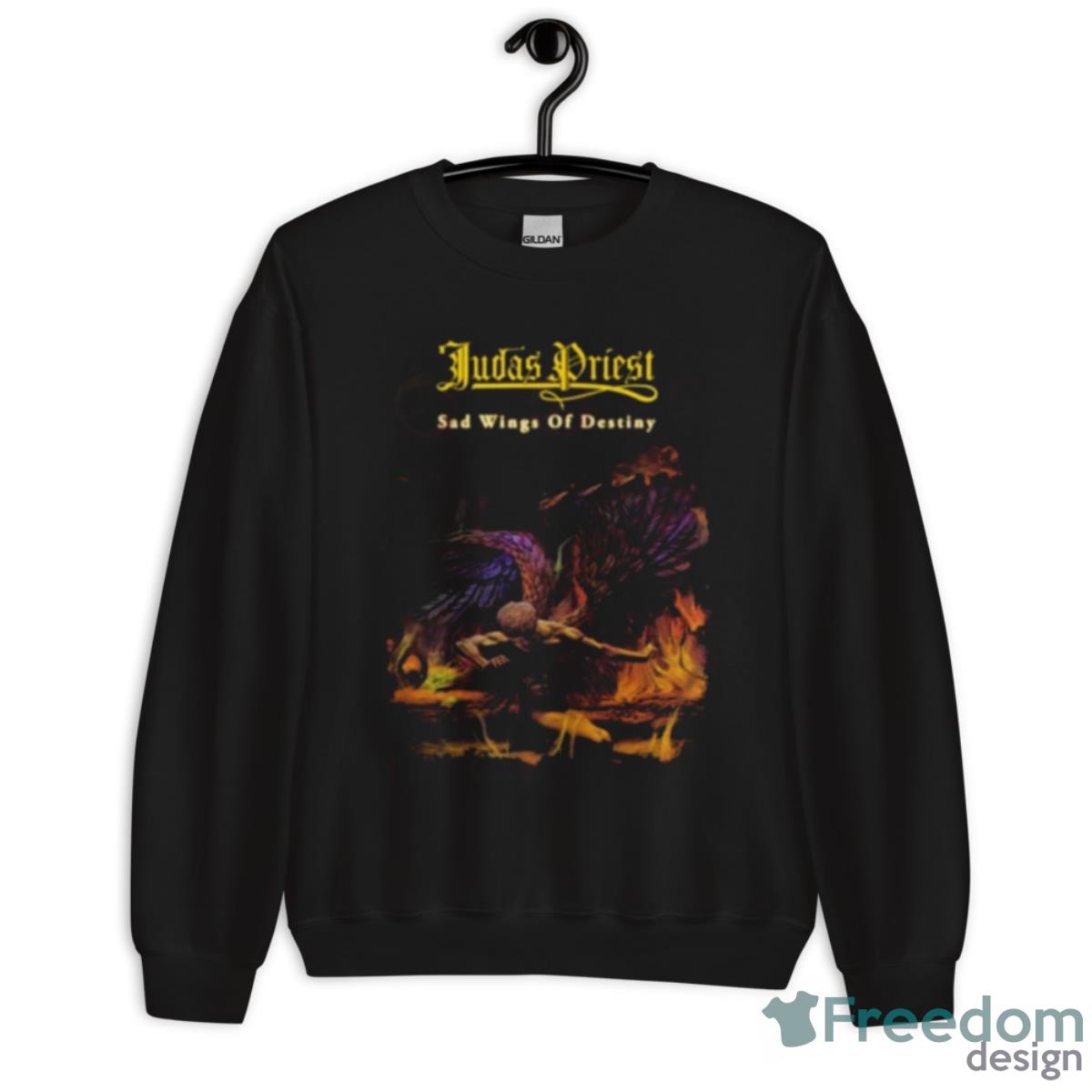 Judas Priest Sad Wings Of Destiny Unisex T Shirt - Unisex Crewneck Sweatshirt Judas Priest Sad Wings Of Destiny Unisex T Shirt - Unisex Crewneck Sweatshirt