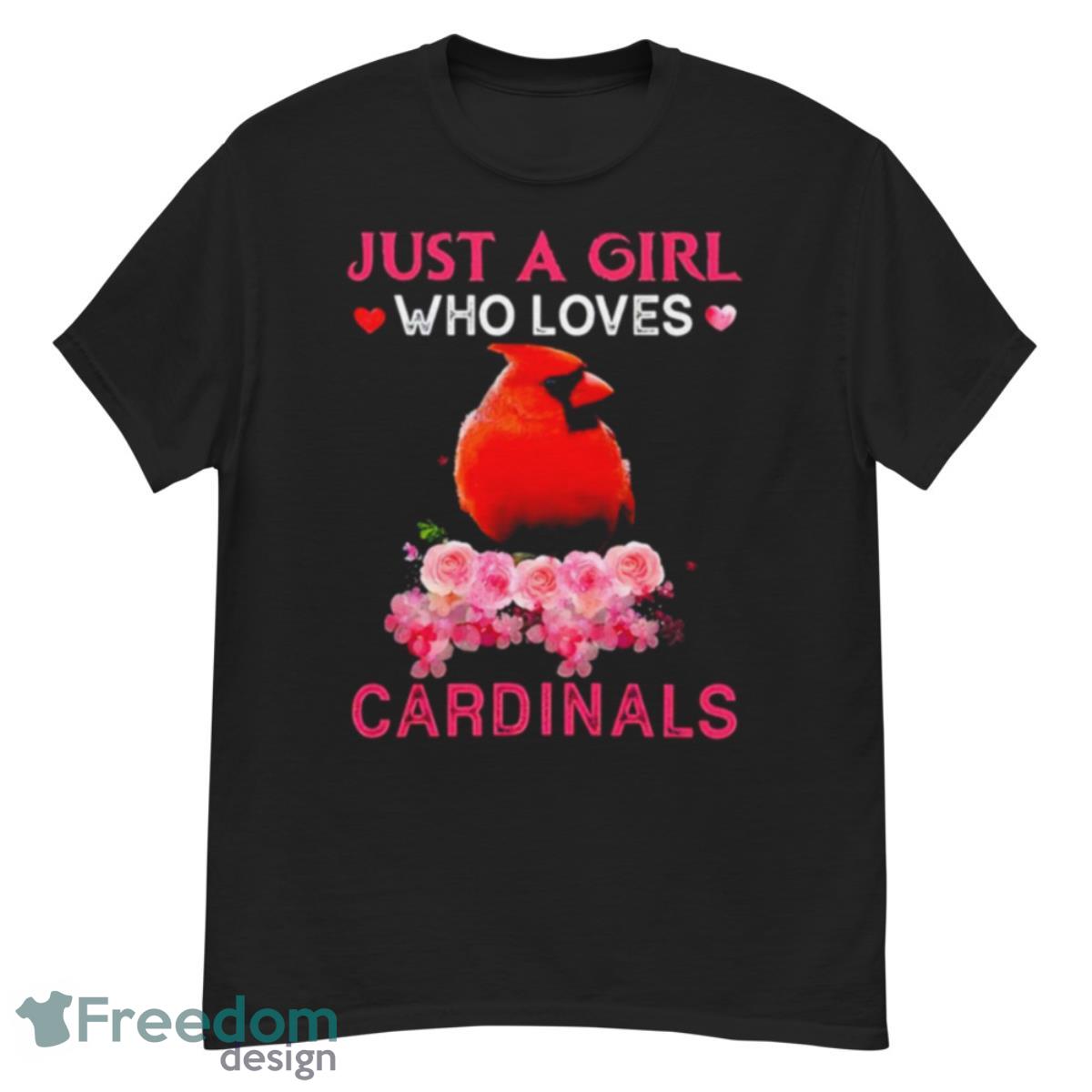 Just A Girl Who Loves Cardinals T Shirt - G500 Men’s Classic T-Shirt