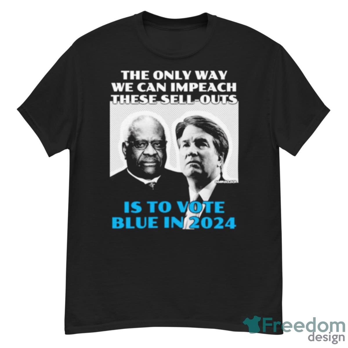 Justices Thomas And Kavanaugh Is To Vote Blue In 2024 Shirt - G500 Men’s Classic T-Shirt